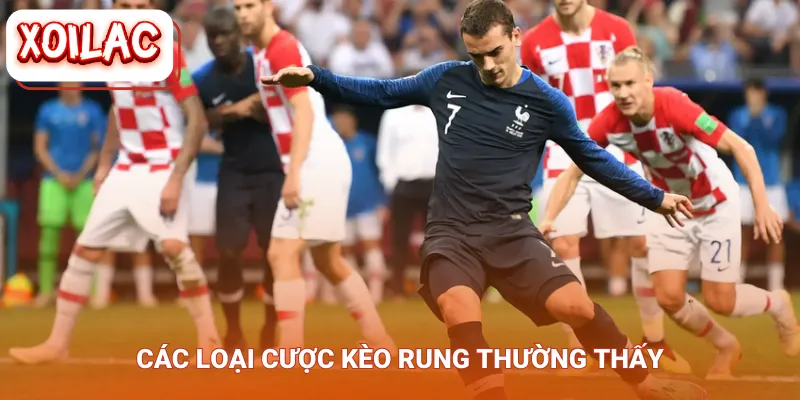 Các loại cược kèo rung thường thấy